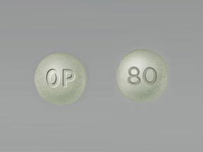Oxycontin OP 80 mg